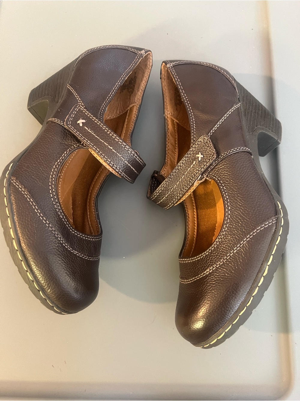 I Love Comfort Mary Jane Women's Leather Shoes Like New!!! Size 8.5